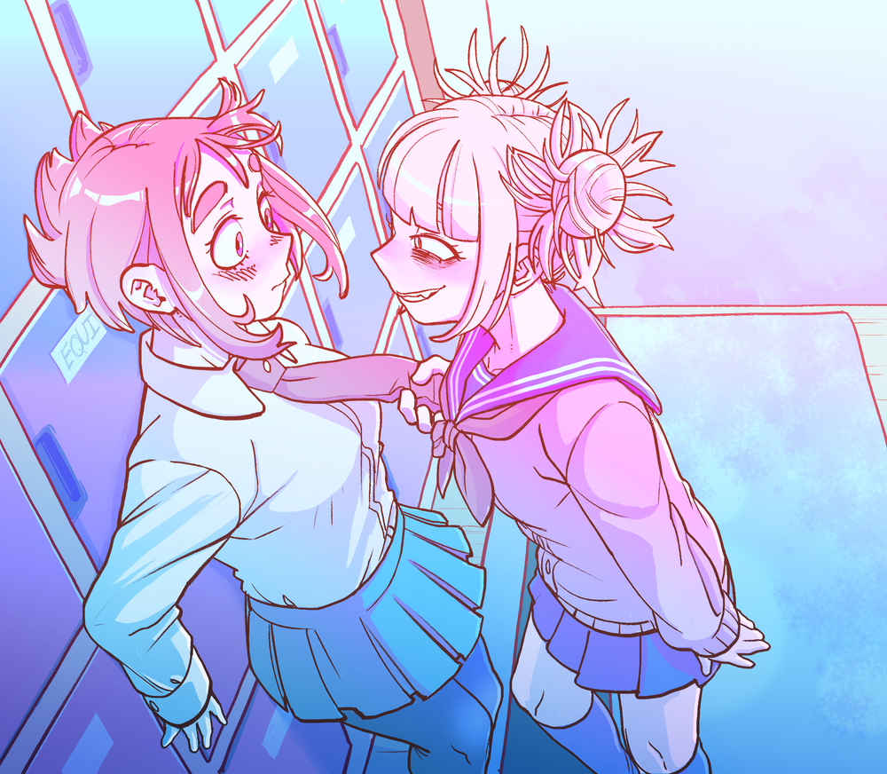 Togachako blushing